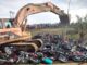 FCTA crushes over 400 impounded motorcycles