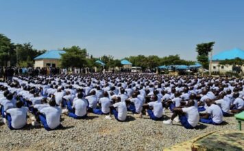 Gov Lawal visits Community Protection Guards training camp, impressed