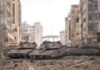 Powerful explosions reverberate through Tel Aviv