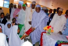 Jigsaw flags off distribution of school uniforms to girls students