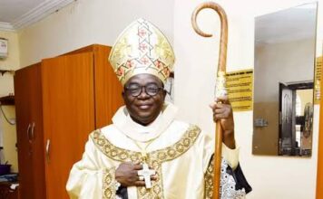 THE BISHOP HAS GONE MAD AGAIN