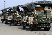 Terrorists kill 20 soldiers