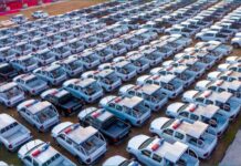 Lagos donates 250 vehicles to police