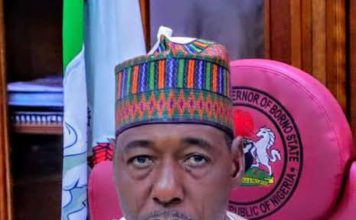 Gov Zulum honoured, again