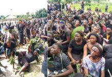 Otukpo residents protest rising crimes