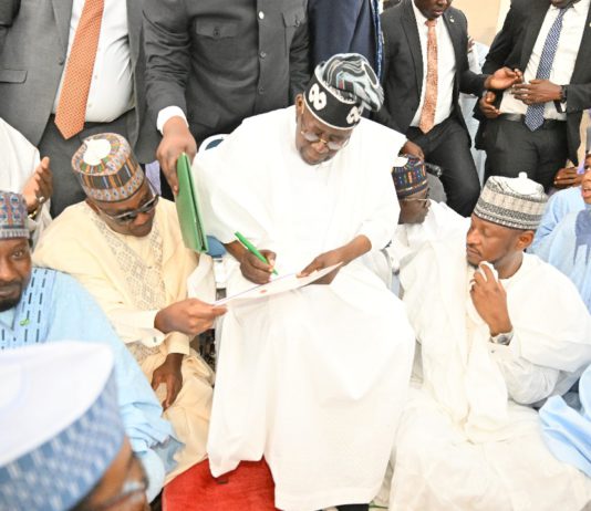Faces of dignitaries that graced the Wedding Fatihah of Aisha Dikko Radda in Katsina