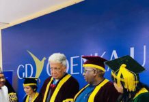 Indian University honours Gov Idris with doctorate degree