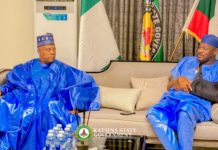 Vice President Shettima Visits Governor Radda, Offers Prayers, Goodwill