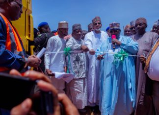 KBSG flags off road construction, drainage at Badariya