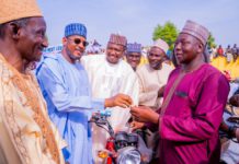 EMPOWERMENT: Gov Radda doffs his cap for Safana