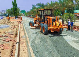 KDSG intensifies campus road projects