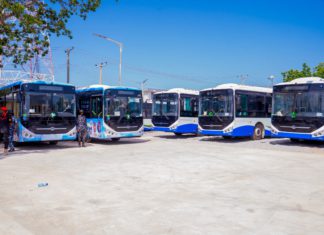 VP Shettima Flags-Off 32 Hybrid Buses, 200 E-Tricycles In Katsina