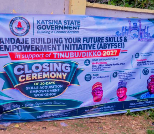 KASEDA offers ₦100,000 to each of 250 graduates of the Andaje Building Your Future Skills and Empowerment Initiative